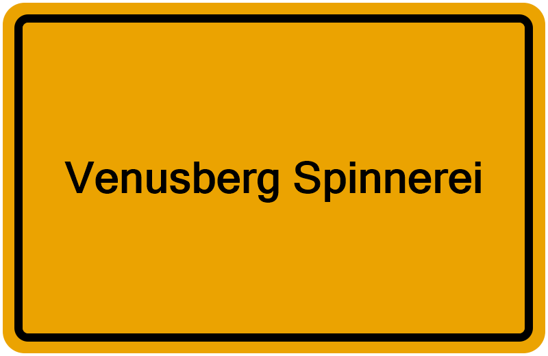 Handelsregisterauszug Venusberg Spinnerei